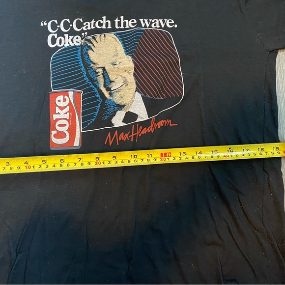 Vintage Max Headroom Coke T-Shirt - Picture 4 of 5